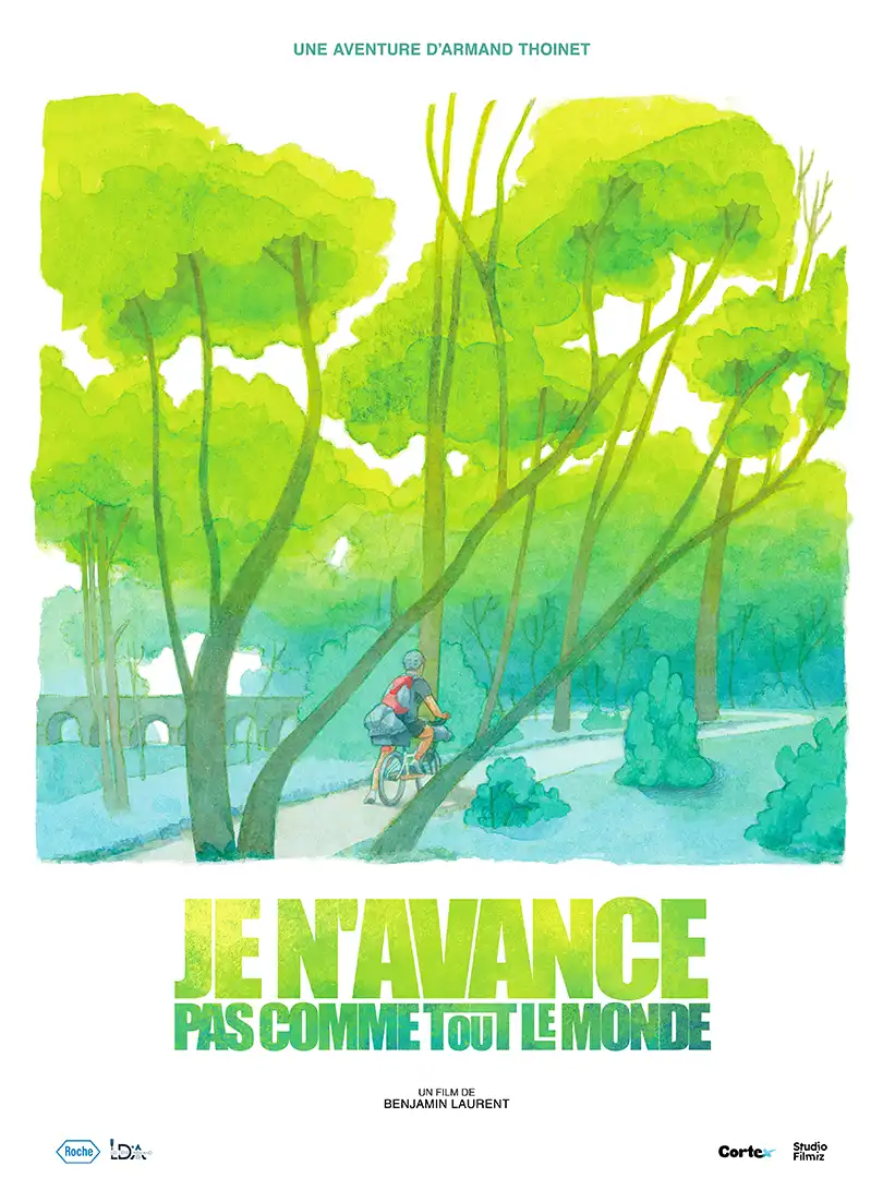 Affiche Je n'avance pas comme tout le mondez